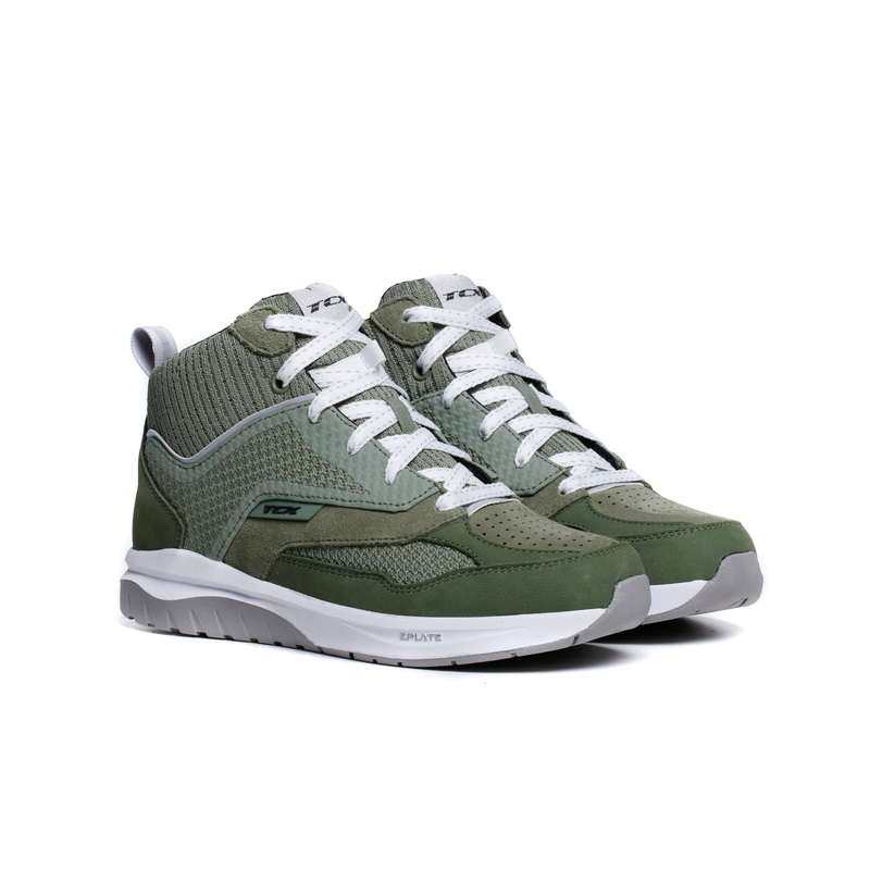 Nalbak Air Summer Motorcycle Shoes Women - Green/Grey