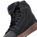 Metractive Air - Men's Summer Motorcycle Shoes In Fabric - Grape-Leaf/Black/Natural-Rubber
