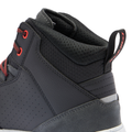 Suburb D-Wp - Men's Waterproof Motorcycle Shoes - Black/White/Red-Lava