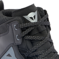Suburb D-Wp - Women's Waterproof Motorcycle Shoes - Black/Iron Gate/Metal