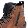 Metractive D-Wp - Men's Waterproof Motorcycle Shoes - Brown/Natural-Rubber