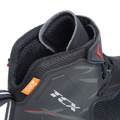 R04D Air Men's Summer Motorcyce Shoes - Black/Red