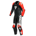 Axial 2 Air - Men's Motorcycle Racing Summer Boots - Black/Black/Red-Fluo