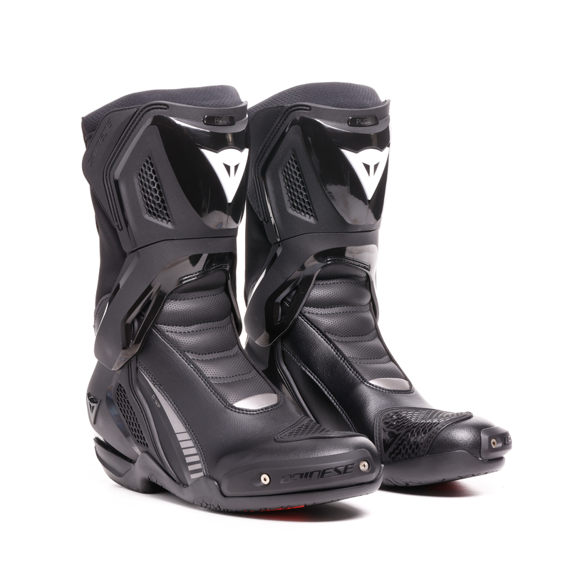 Nexus 3 In & Out - Motorcycle Boots Waterproof Men - Black/Black