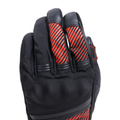 Fulmine D-DRY® - Men's Waterproof Motorcycle Gloves - Black/Black/Red