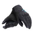 Trento D-DRY® - Women's Waterproof Motorcycle Gloves - Black/Ocean-Depths