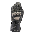 Full Metal 7 - Men's Motorcycle Racing Leather Gloves - Black/Black