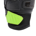 X-Ride 2 Ergo-Tek - Men's Motorcycle Gloves - Black/Yellow-Fluo