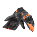 X-Ride 2 Ergo-Tek - Men's Motorcycle Gloves - Black/Red Fluo