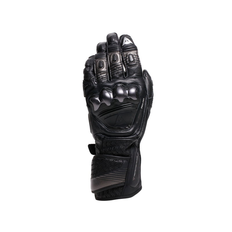 Fiero - Leather Racing Motorcycle Gloves - Black/Anthracite