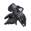 Reacto Carbon Long - Motorcycle Gloves In Leather Men - Black/Anthracite