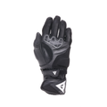 Reacto Carbon Long - Motorcycle Gloves In Leather Women - Black/Anthracite