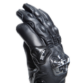 Carbon 4 - Men's Motorcycle Long Leather Gloves - Black/Black/Black