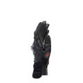 Carbon 4 - Men's Motorcycle Short Leather Gloves - Black/Black