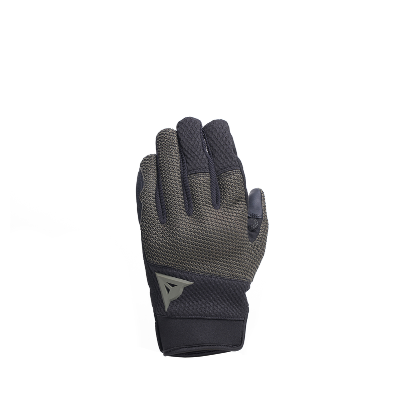 Torino - Men's Motorcycle Textile Gloves - Black/Grape-Leaf