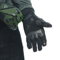 Unruly Ergo-Tek - Men's Motorcycle Textile Gloves - Anthracite/Acid-Green