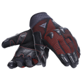 Unruly Ergo-Tek - Men's Motorcycle Textile Gloves - Black/Fluo-Red