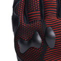 Unruly Ergo-Tek - Men's Motorcycle Textile Gloves - Black/Fluo-Red
