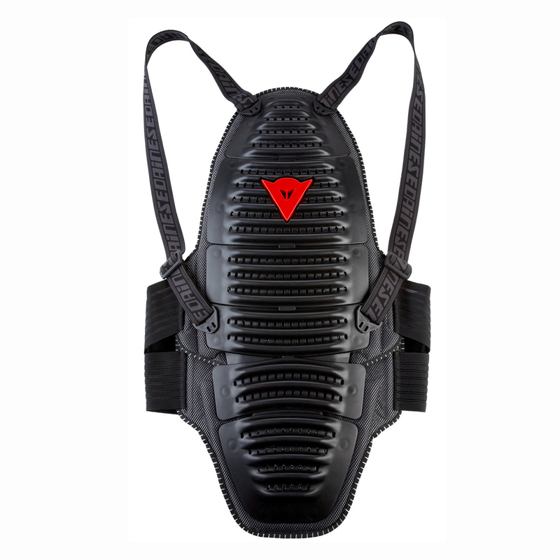 Wave 1S D1 Air - Motorcycle Back Protector With Braces - Black