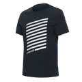 Geometrica - Men's Crewneck T-Shirt - Carbon/White Stripes