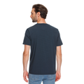 Geometrica - Men's Crewneck T-Shirt - Carbon/White Stripes