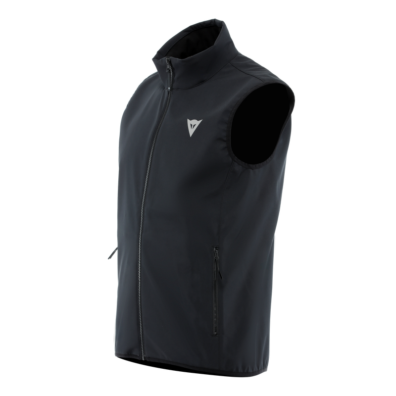Motorcycle Thermal Windproof Vest Men - Mid Layer Winter - Black