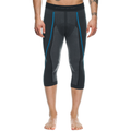 Technical 3/4 Motorcycle Undershorts Men - Base Layer Summer - Black/Blue