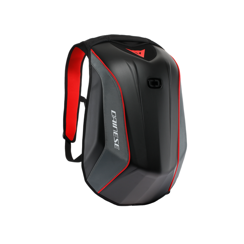 D-Mach 2 - Sport Biker Backpack - Black/Grey/Red