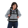 D-Mach 2 - Sport Biker Backpack - Black/Grey/Red