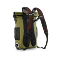 Explorer - Motorcycle Waterproof Backpack (15 LT) - Black/Green
