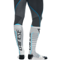 Technical Motorcycle Long Socks Unisex - Base Layer Summer - Black/Blue