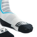 Technical Motorcycle Long Socks Unisex - Base Layer Summer - Black/Blue