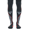 Technical Motorcycle Long Socks Unisex - Mid Layer Winter - Black/Red