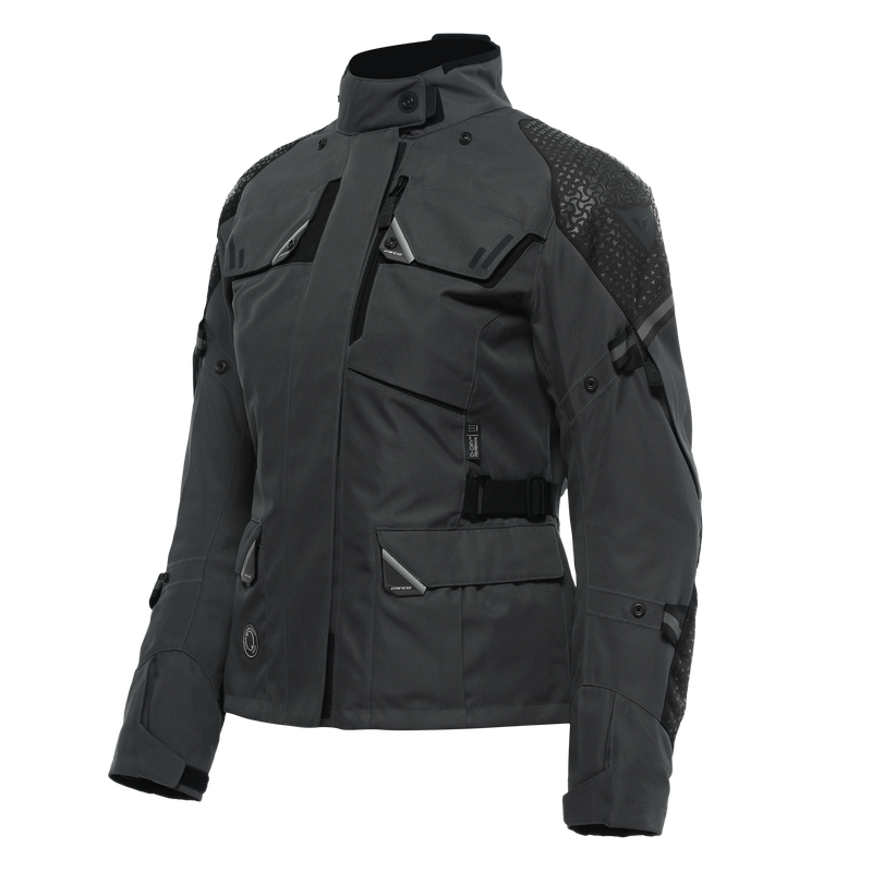 Ladakh 3L D-DRY® - Women's Waterproof Motorcycle Jacket - Iron-Gate/Black