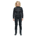 Desert Tex - Women's Touring Summer Motorcycle Jacket In Fabric - Black/Black/Ebony
