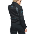 Desert Tex - Women's Touring Summer Motorcycle Jacket In Fabric - Black/Black/Ebony