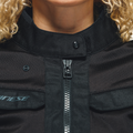 Desert Tex - Women's Touring Summer Motorcycle Jacket In Fabric - Black/Black/Ebony