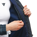 Denim Tex - Women's Motorcycle Jacket In Fabric - Blue