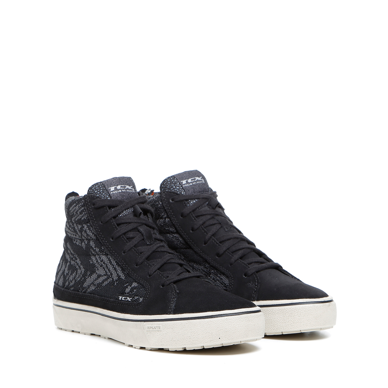 Street 3 Tex WP Women's Waterproof Motorcycle Shoes - Black