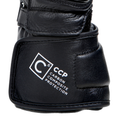 Carbon 4 - Women's Motorcycle Long Leather Gloves - Black/Black/White