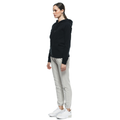 Dainese Logo - Women's Hoodie - Black/Black