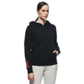 Dainese Logo - Women's Hoodie - Black/Black