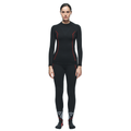 Thermal Motorcycle Long Sleeve Shirt Women - Mid Layer Winter - Black/Red
