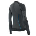 Technical Motorcycle Long Sleeve Shirt Women - Base Layer Summer - Black/Blue