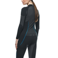 Technical Motorcycle Undersuit Women - Base Layer Summer - Black/Blue