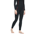 Thermal Motorcycle Undershorts Women - Mid Layer Winter - Black/Red