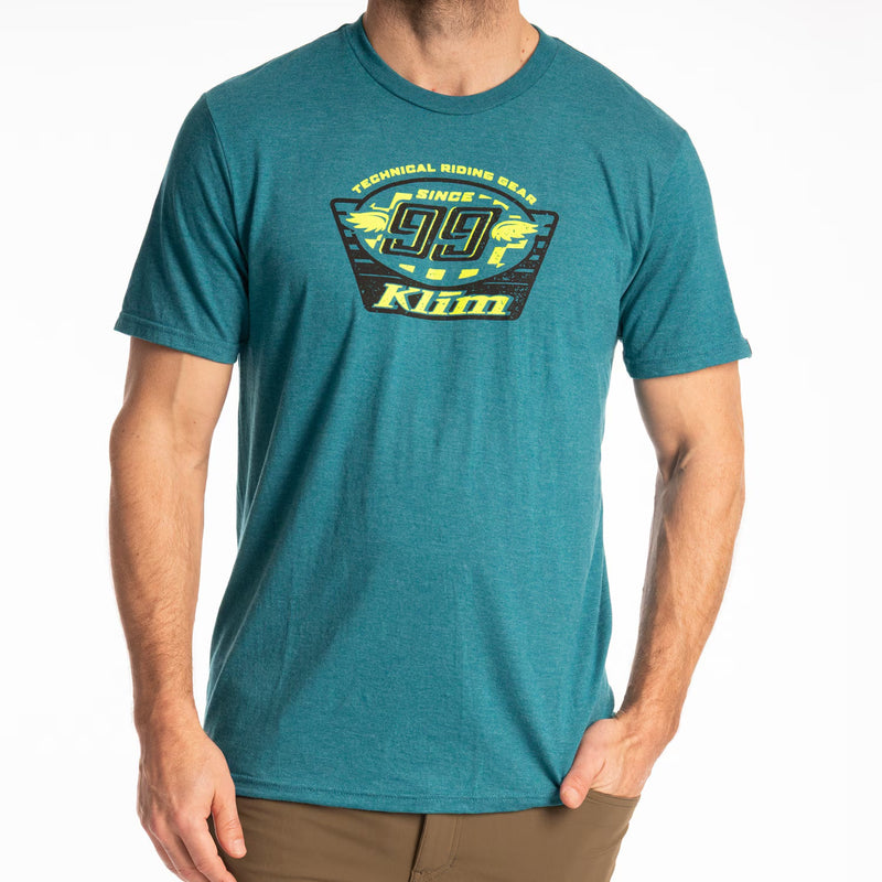 2X / Heathered Teal - Hi-Vis