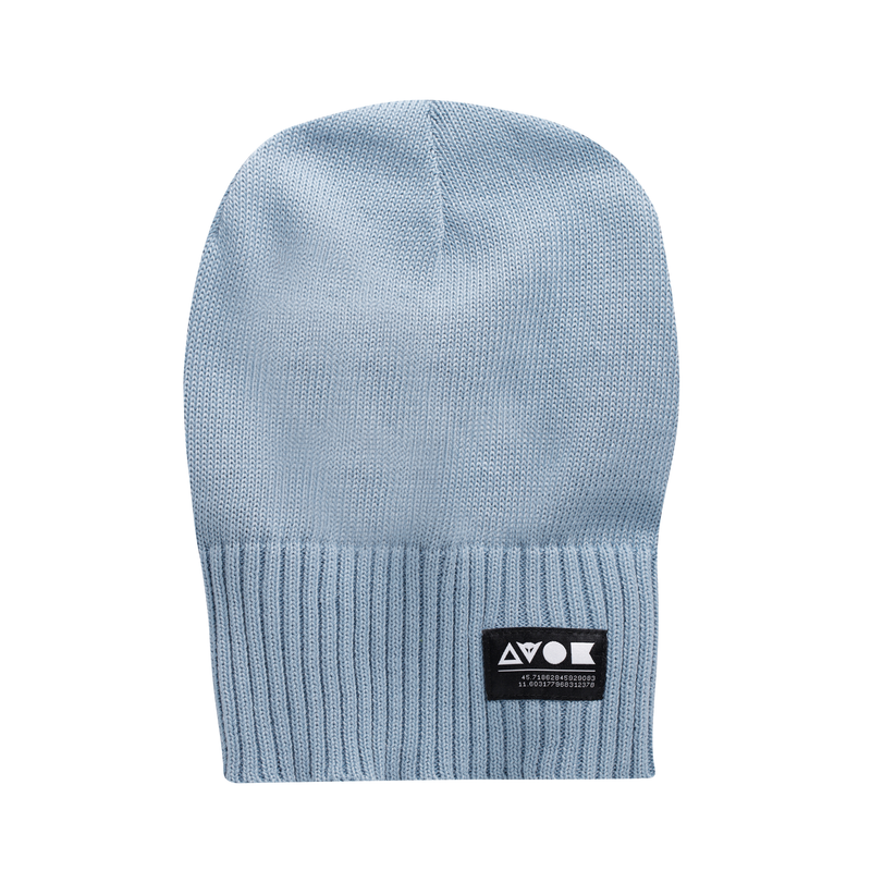 Knitted Beanie - Light-Blue