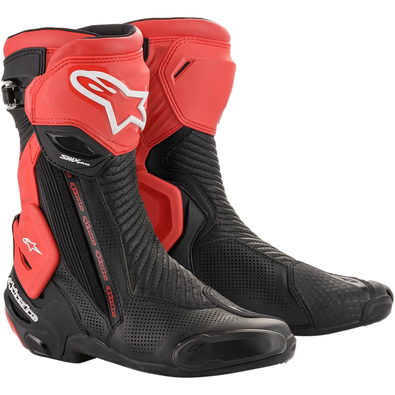 Alpinestars SMX Plus Vented Boots - Black/Red
