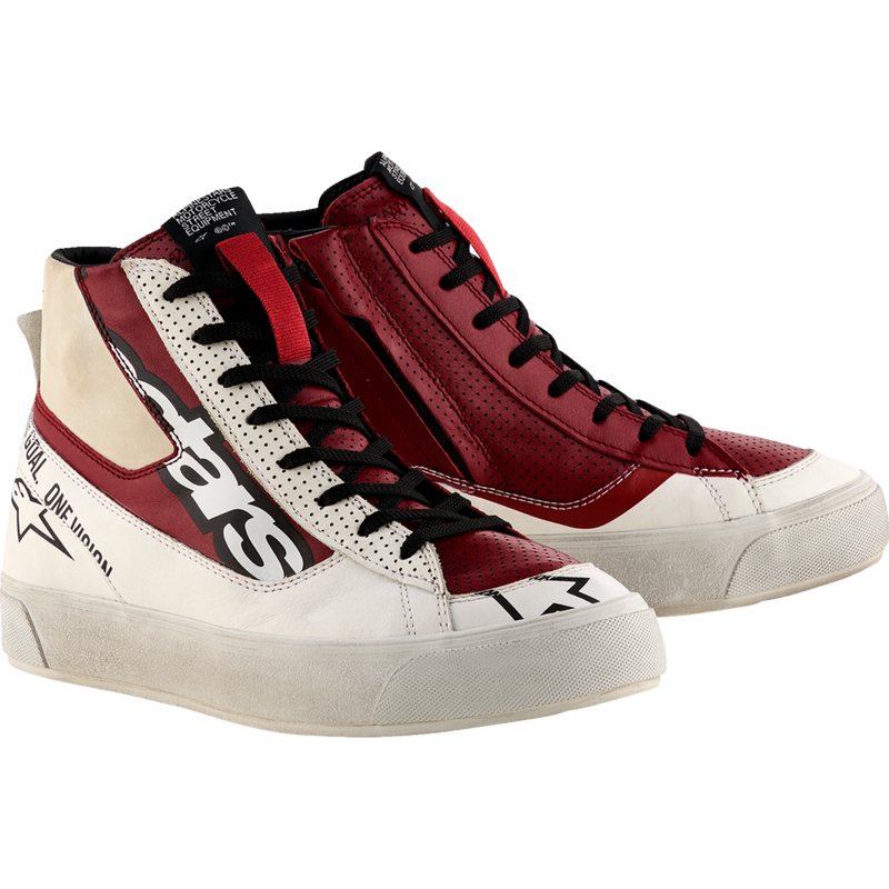 Alpinestars Stella Stated Flair Shoes - White/Rio Red